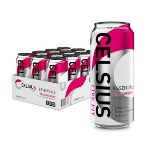 CELSIUS ESSENTIALS? Sparkling Dragonberry. Sugar Free Performance Energy Drink. 16 Fl Oz (Pack of 12) : Grocery & Gourmet Food