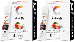 CELSIUS On The Go Strawberry Mango. Sugar Free Energy Drink Mix Sticks. 14 Count (Pack of 2) : Grocery & Gourmet Food